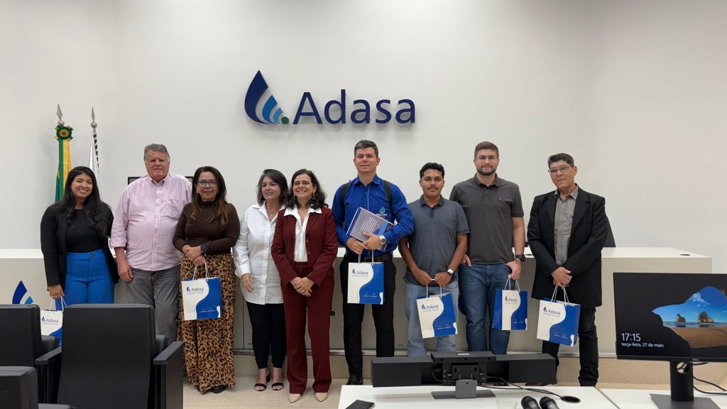 Adasa recebe comitiva da AGERR Pantanal para visita técnica 1 Foto para capa da materia