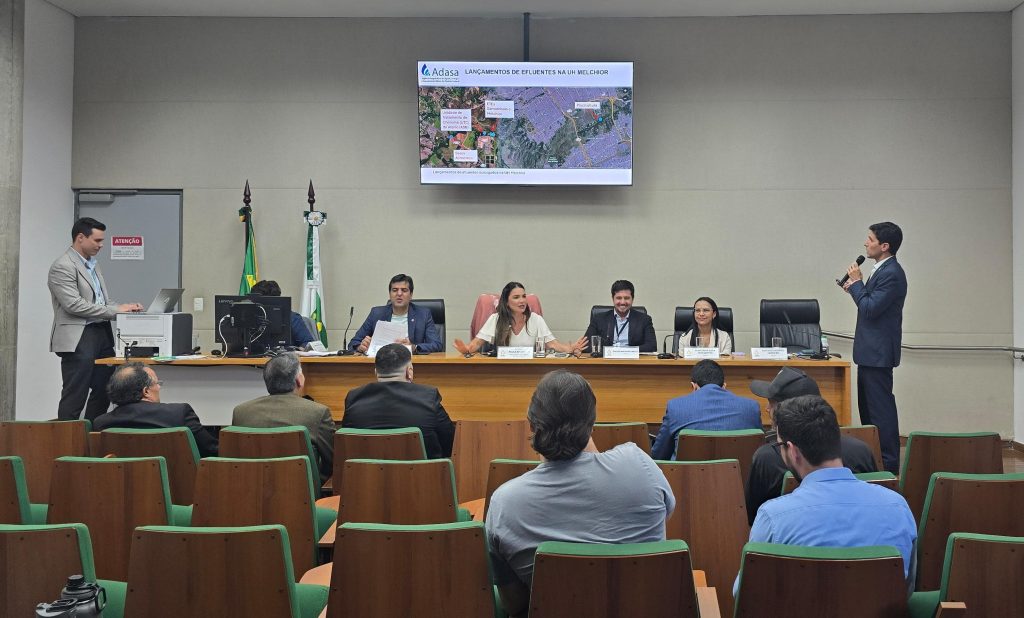 Adasa contribui com esclarecimentos técnicos na CPI do Rio Melchior 1 CAPA CPI Melchior